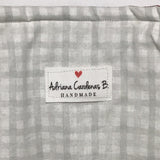 Adriana Cárdenas B. Handmade "Estrella" Quilted Bag