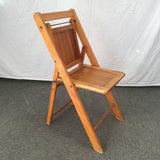 Vintage Craftsman Solid Maple & Pine Folding Chair