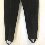 Vintage Wilson's Leather Black Suede Pants