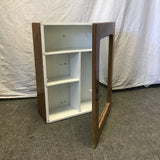 Vintage Medium-Stained Solid Cherry Bathroom Cabinet