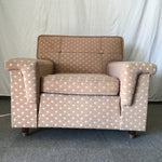 Vintage MCM Nelson & Sons Pink Club Chair