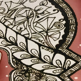 Eltimar Design Framed Small Red "Blessed" Artwork Print