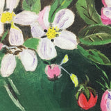 Framed Signed Original Flowers in Vase Oil Painting