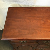 Vintage 1970's Federal American Drew Cherry Veneer Buffet