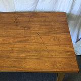 Vintage Craftsman Bishel Black Walnut Veneer Work Table