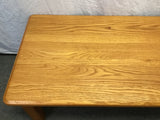 Vintage Craftsman Solid & Veneer Oak Coffee Table
