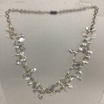 Vintage White Freshwater Baroque 64-Pearl Double-Strand Necklace