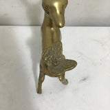 Set of 3 Vintage MCM Solid Brass Deer