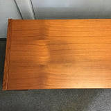 Modern Danish Modern Teak Veneer Rolling Children's Desk