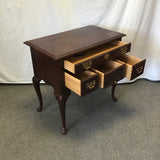 Vintage Federal Harden Solid Cherry 4-Drawer Side Table