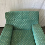 Vintage MCM Nelson & Sons Teal Club Chair