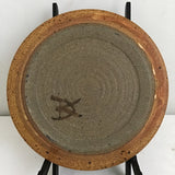 Pair of David Kingsbury Orange Ceramic 8.25" Salad Plates