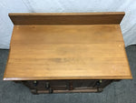 Antique Late 1800's Craftsman Solid Maple 3-Drawer Washstand