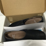 Dansko "Franny" Navy Leather Blockheel Loafers
