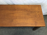 Modern Craftsman Solid Pine Dining Bench