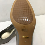 Like New! Ralph Lauren Grey Leather "Hala" Pumps