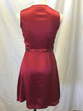 Jenny Han Red Satin Dress