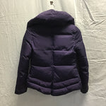 Soia & Kyo Purple Down-Filled Puffer Coat