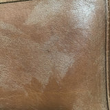 Vintage Coach Brown Leather "Court" Crossbody Bag