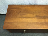 Vintage MCM Lane Cherry Veneer 1-Drawer Cedar Chest