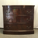 Vintage Mahogany Veneer 3-Drawer Chest of Drawers