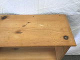 Vintage Solid Pine 3-Tier Shelf