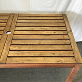 Modern IKEA APPLARO Solid Acacia Patio Dining Set