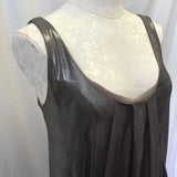 Diane vonFurstenberg Silver Mini Dress