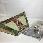 Modern Quoizel Stained Glass Wall Sconce