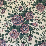Modern Green, Blue, & Off-White Floral 5x7 Area Rug