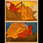 Yen Ospina "Hell & Heaven" 8.5x11 Signed Art Print