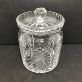 Vintage Waterford Crystal "Hibernia" Lidded Biscuit Barrel