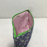 Sarahjane Harrigan Purple Sewn Fabric Medium Zipper Bag