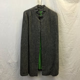 Vintage Hage Tailors Grey Wool Cloak