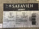 Contemporary Safavieh "Antiquity" Sage Wool 6' Round Area Rug