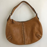 Michael Kors "Astor" Brown Leather Shoulder/Hand Bag