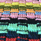 Hand Made Multicolour Throw Blanket