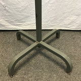 Vintage Industrial Grey Metal 8-Hook Coat Tree
