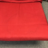 IKEA Black/Brown Birch & Red Upholstered POANG Armchair