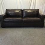 Discontinued Ashley Furniture Brown Leather "Morelos" Sofa
