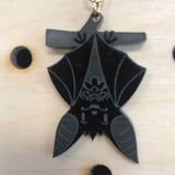 Brigh the Witch "Bats" Black Acrylic Earrings