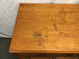 Vintage Federal Solid Cherry 3-Drawer Chest of Drawers