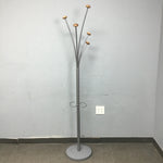 Alba "Festival" Grey Metal 5-Hook Coat Tree