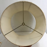 Vintage Stiffel 17" Off-White Cylinder Lamp Shade