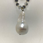 Vintage Baroque Pearl Pendant Necklace