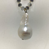 Vintage Baroque Pearl Pendant Necklace