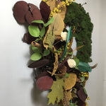 Frankie Nolan Moss, Feathers, & Eucalyptus Wreath