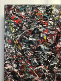Signed Original "Last Dance" Abstract Textured Painting on Canvas
