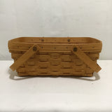 1997 Longaberger Woven Solid Maple Basket