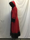 Vintage 1970's Sears Fashions Red Wool Russian Princess Coat